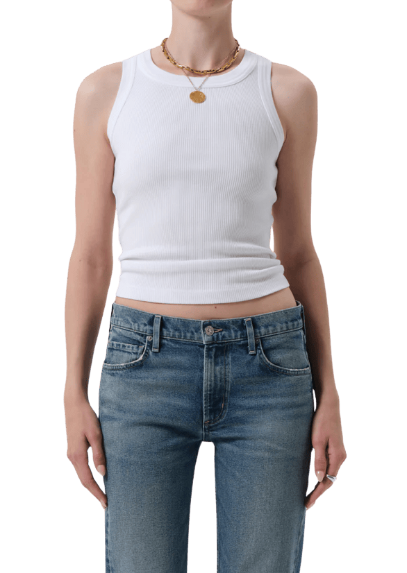 Citizens of Humanity Womens Basics Isabel Rib Tank