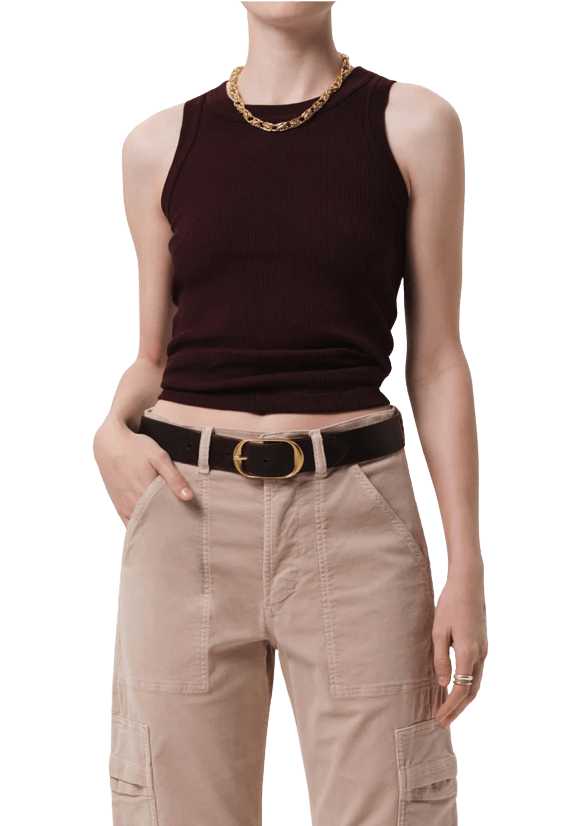 Citizens of Humanity Womens Basics Isabel Rib Tank