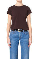 Citizens of Humanity Womens Basics XSmall / Chocolate Kai Baby Tee