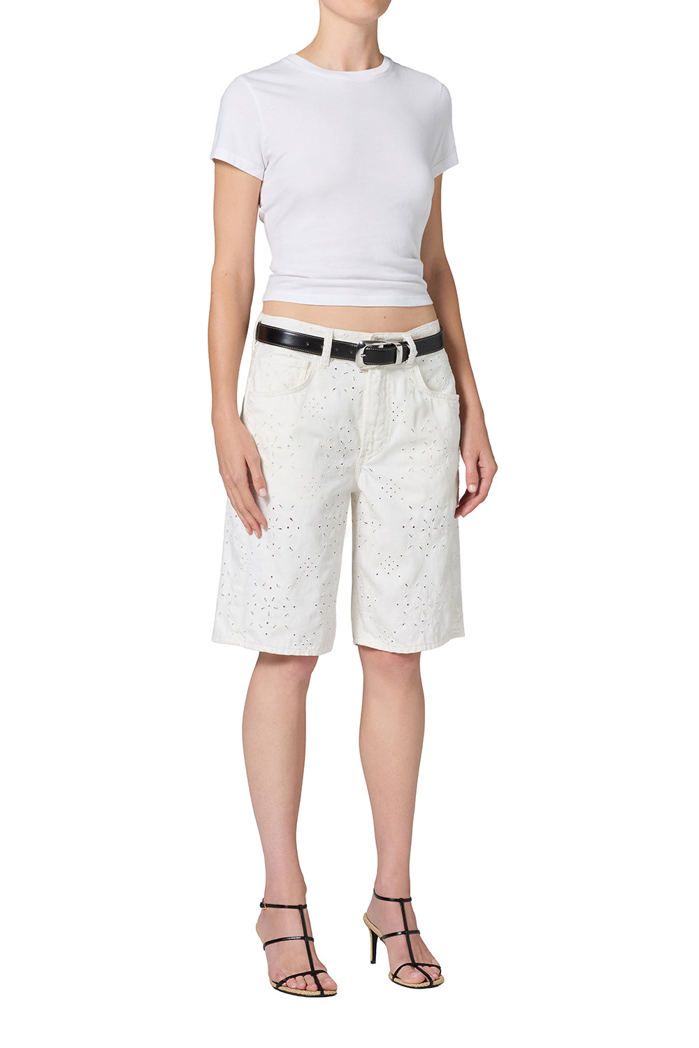 Citizens of Humanity Womens Bottoms Court Denim Short