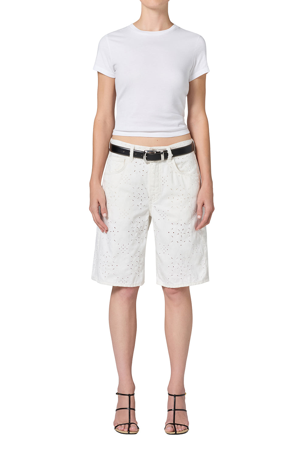 Citizens of Humanity Womens Bottoms Court Denim Short