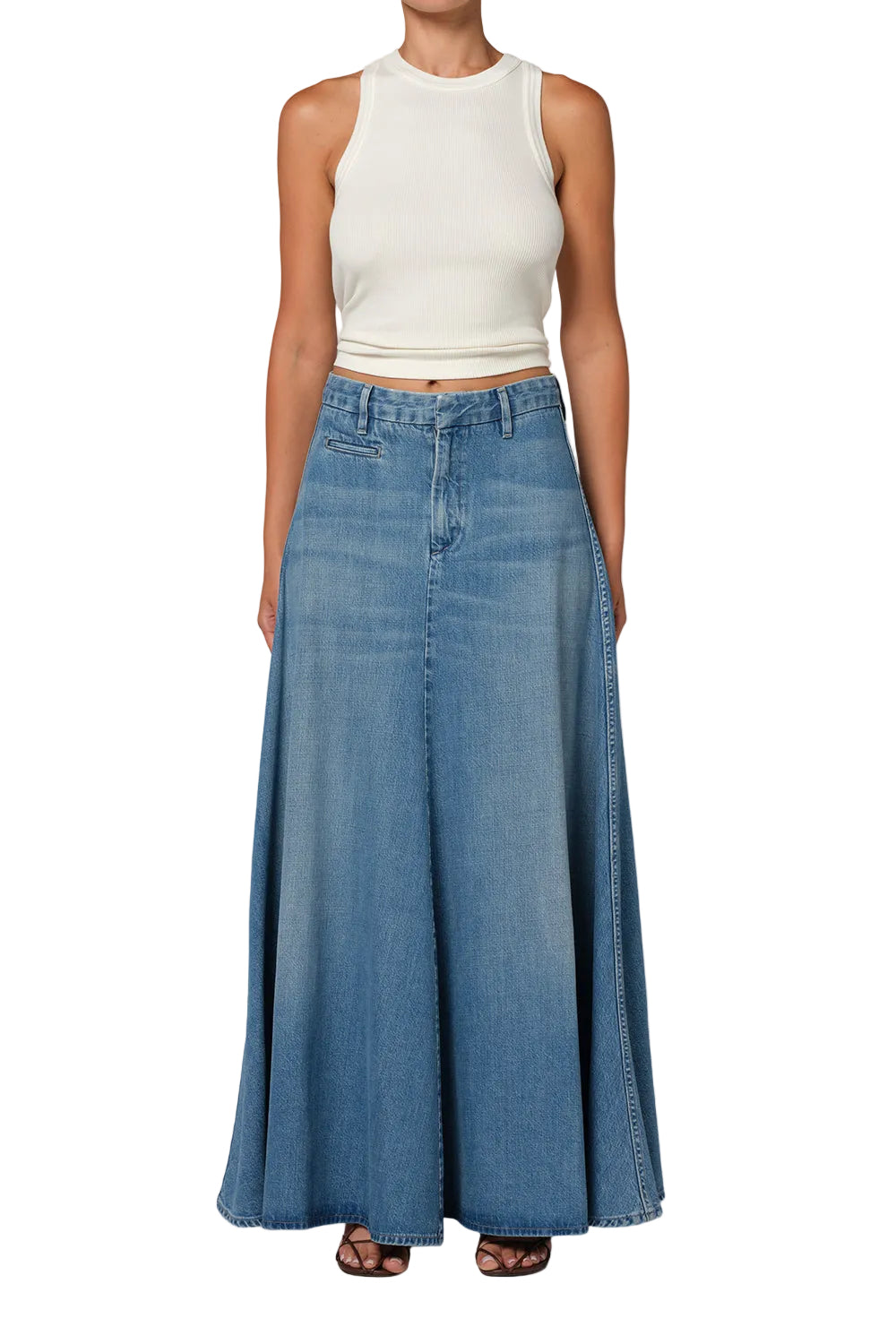 Citizens of Humanity Womens Bottoms Effie Maxi Skirt