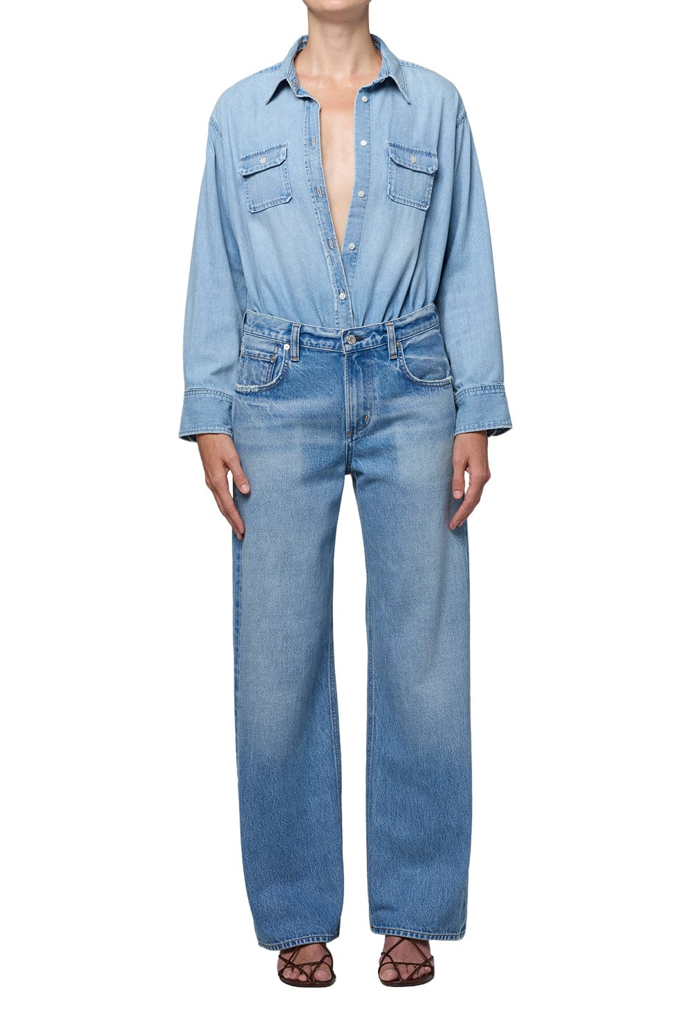 Citizens of Humanity Womens Denim Lindz Easy Straight