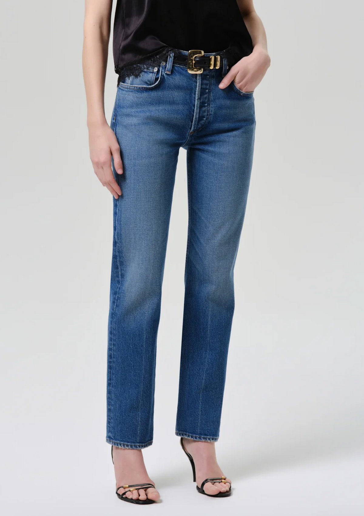 Citizens of Humanity Womens Denim Savannah Cigarette Jean