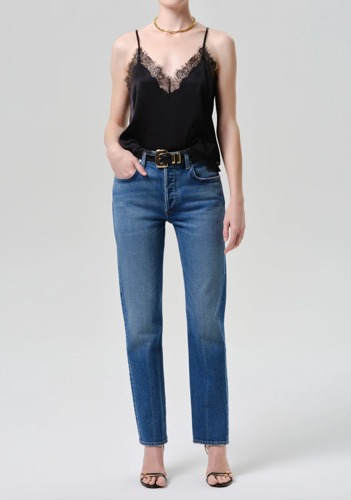 Citizens of Humanity Womens Denim Savannah Cigarette Jean