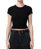 Citizens of Humanity Womens Novelty Knit Tops XSmall / Black Nello Tee