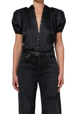 Citizens of Humanity Womens Novelty Tops Leila Blouse