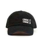 Clare V Womens Accessories Baseball Hat Comme Ci Comme Ca - Black