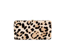 Clare V Womens Accessories Le Tabac - Snow Leopard Hair-On