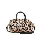 Clare V Womens Accessories Petite Claudine - Snow Leopard Hair-On