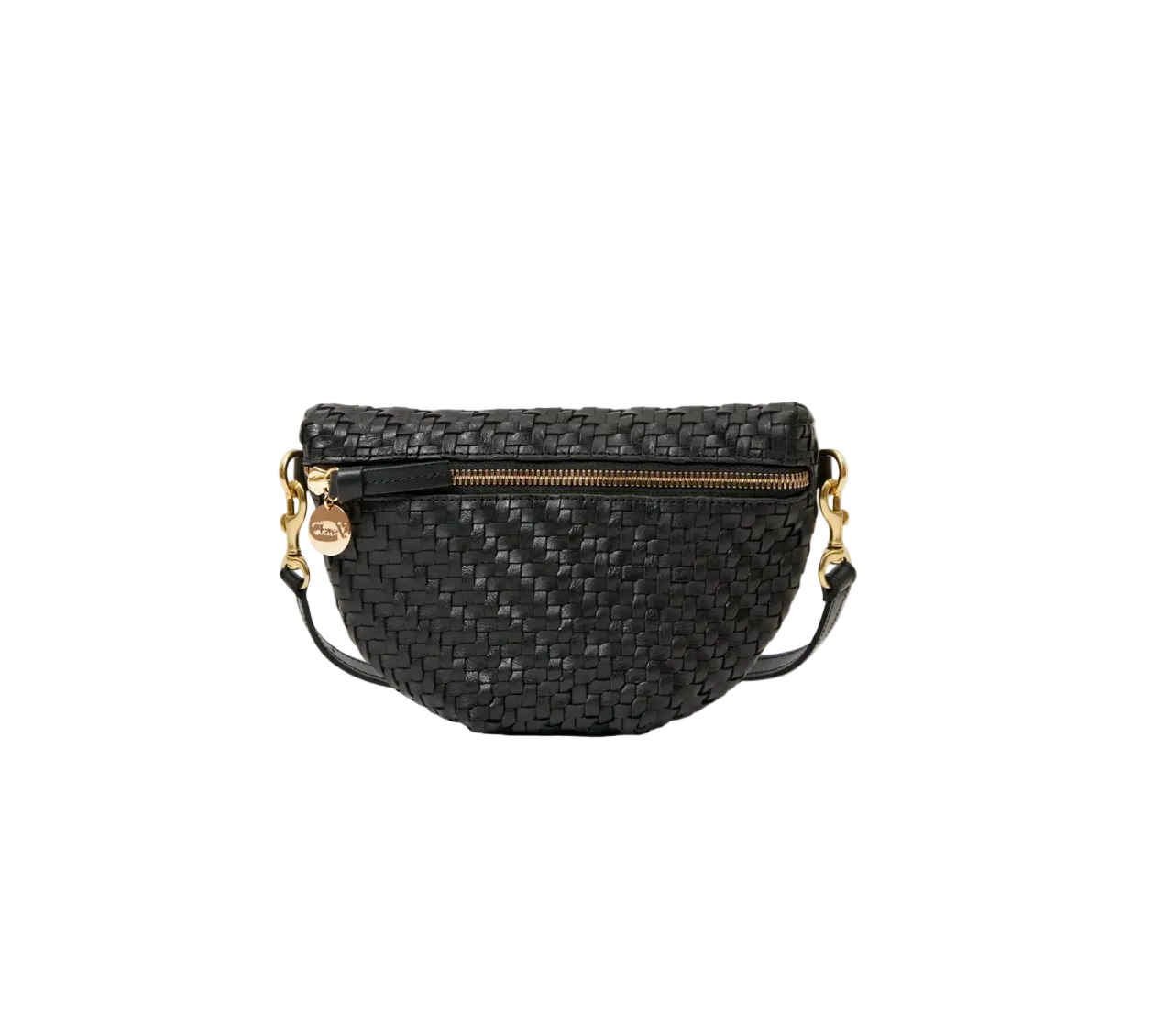 Clare V Womens Accessories Petite Fanny Woven Zig Zag