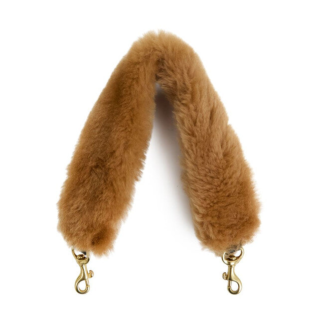 Clare V Shortie Strap, Shearling