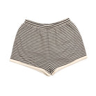 Clare V Womens Bottoms Le Jogging Short - Stripes