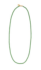 Clare V Womens Jewelry Enamel Barrel Chain Necklace