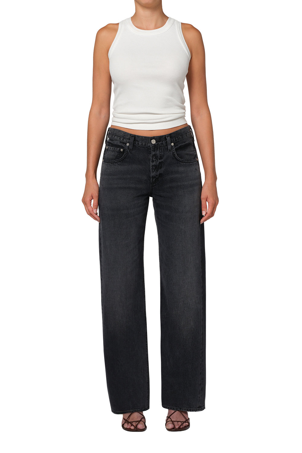 Lindz Easy Straight in Vintage Black