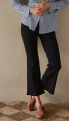 Donni. Womens Bottoms The Rib Kick Flare