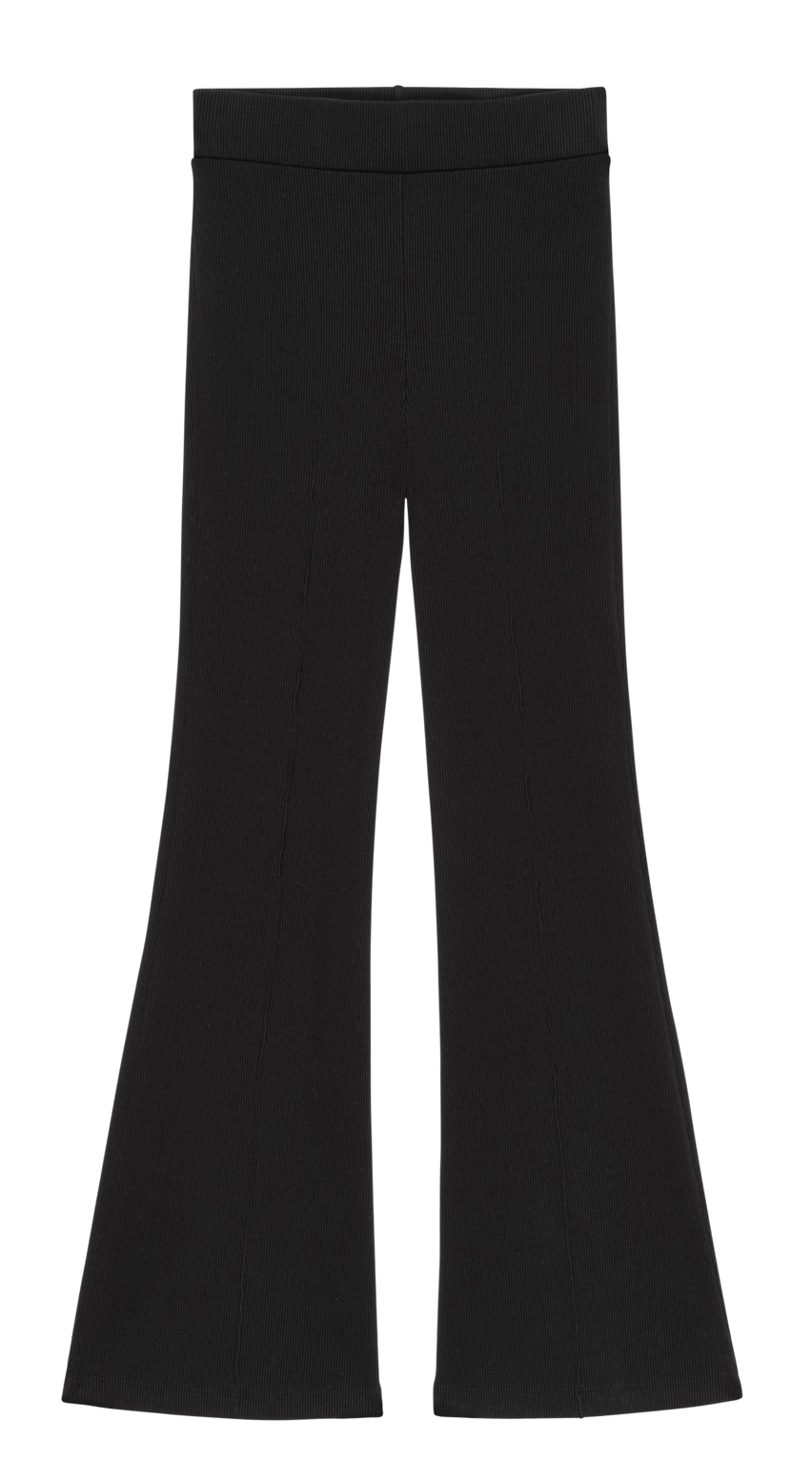 Donni. Womens Bottoms The Rib Kick Flare