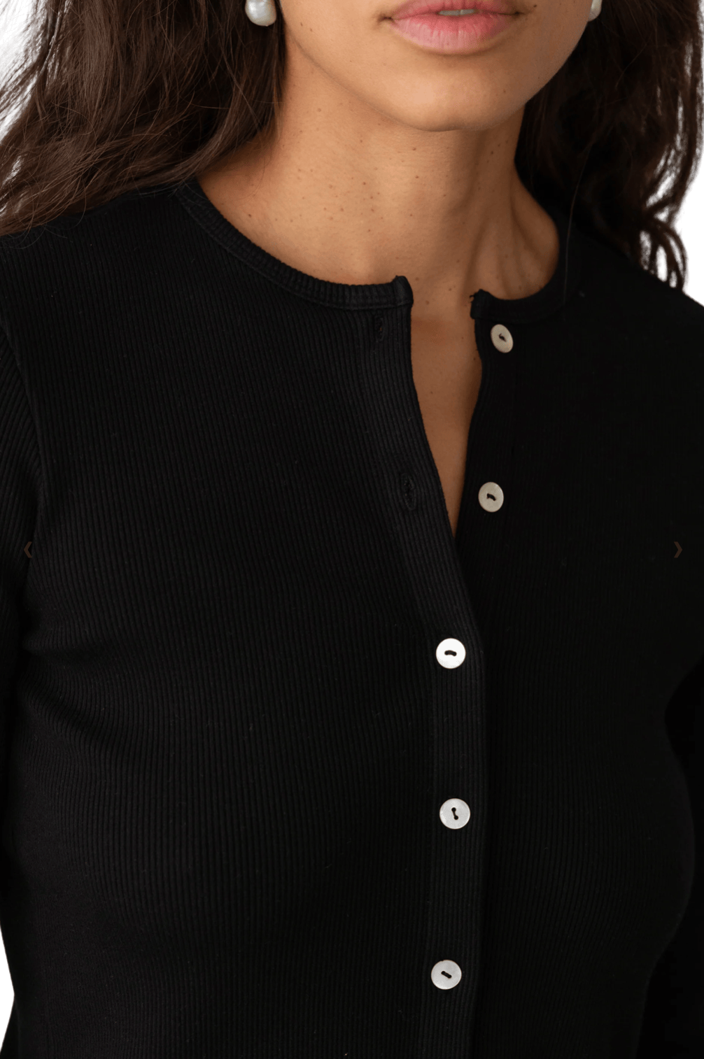 Donni. Womens Sweaters The Rib Cardi