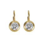 Eleanor and Hobbs Womens Jewelry Bezel Drop Earrings