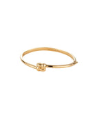 Eleanor and Hobbs Womens Jewelry Slim Woven Square Bangle