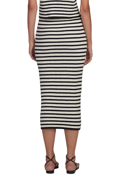 Eleven Six Womens Bottoms Carrie Stripe Tube Skirt