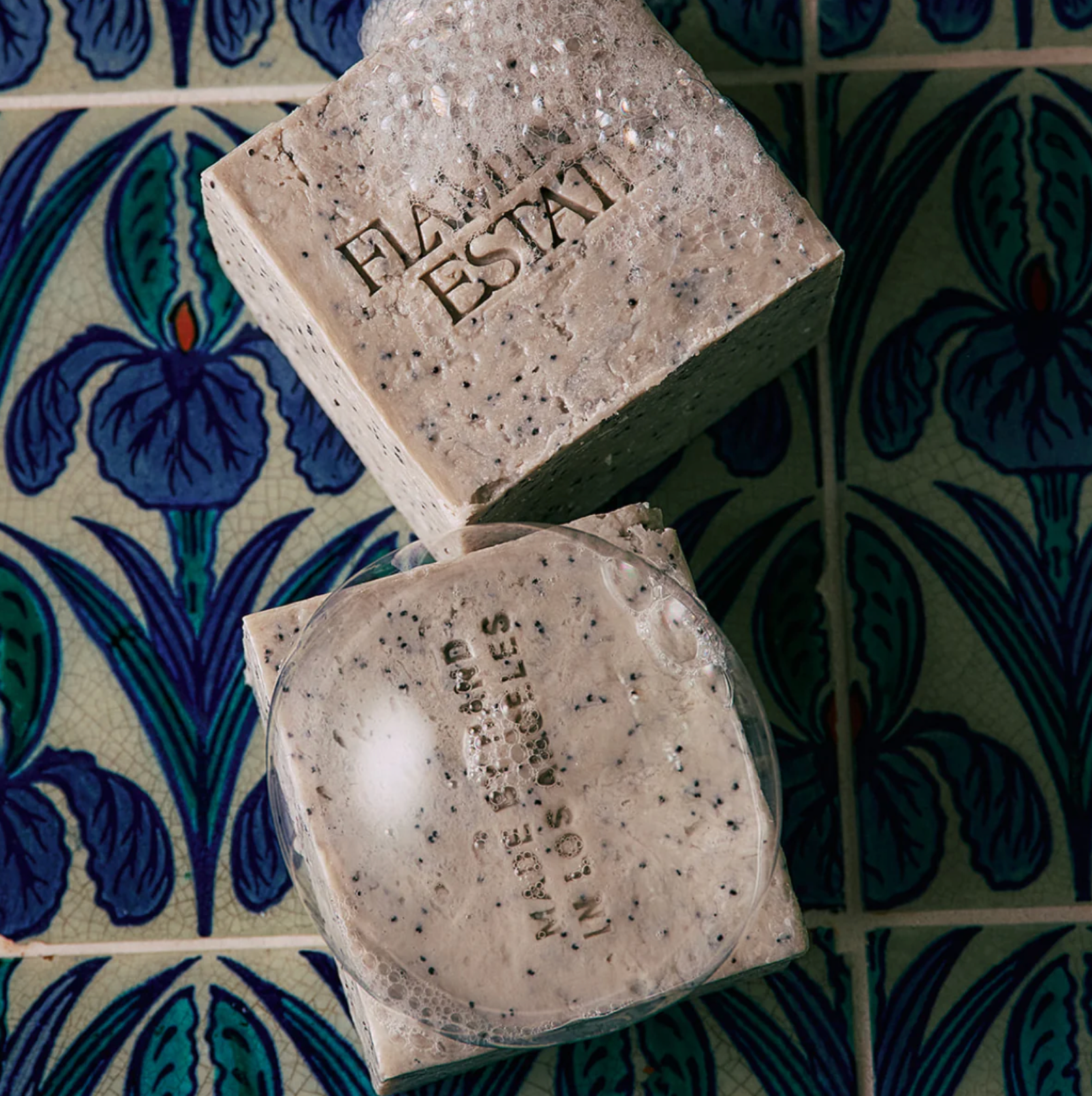 Flamingo Estate Misc Home Goods Exfoliating Peppermint Soap Brick