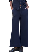 Frank & Eileen Womens Bottoms XSmall / Classic Navy Crop Riley - Trouser Sweatpant