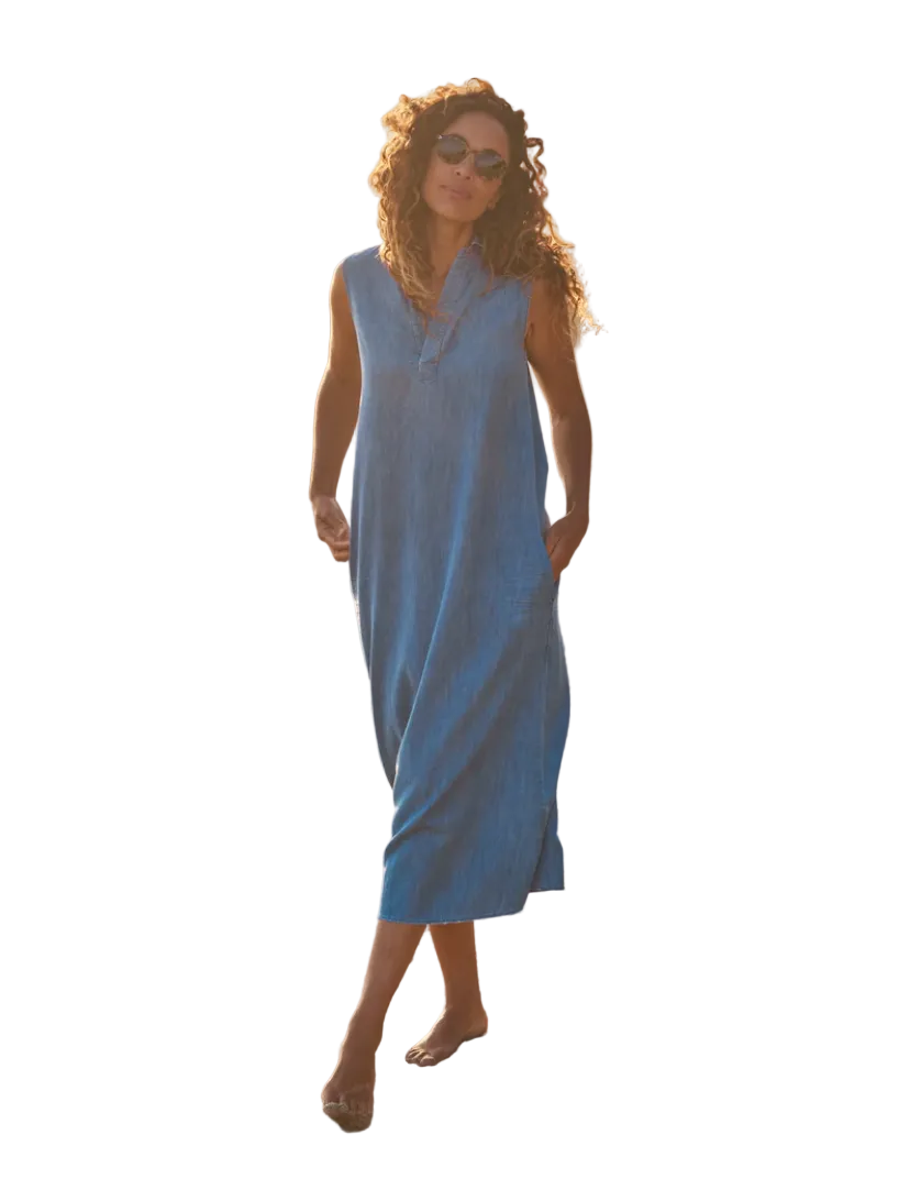 Frank & Eileen Womens Dresses Maxi Polo Dress
