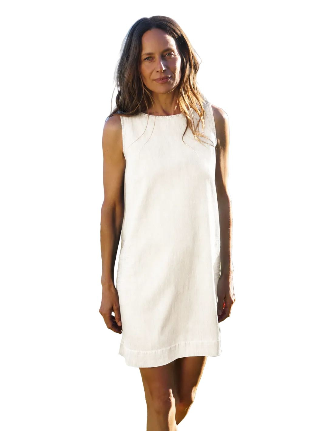 Frank & Eileen Womens Dresses XSmall / Vintage White Shell Dress