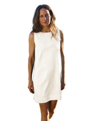 Frank & Eileen Womens Dresses XSmall / Vintage White Shell Dress