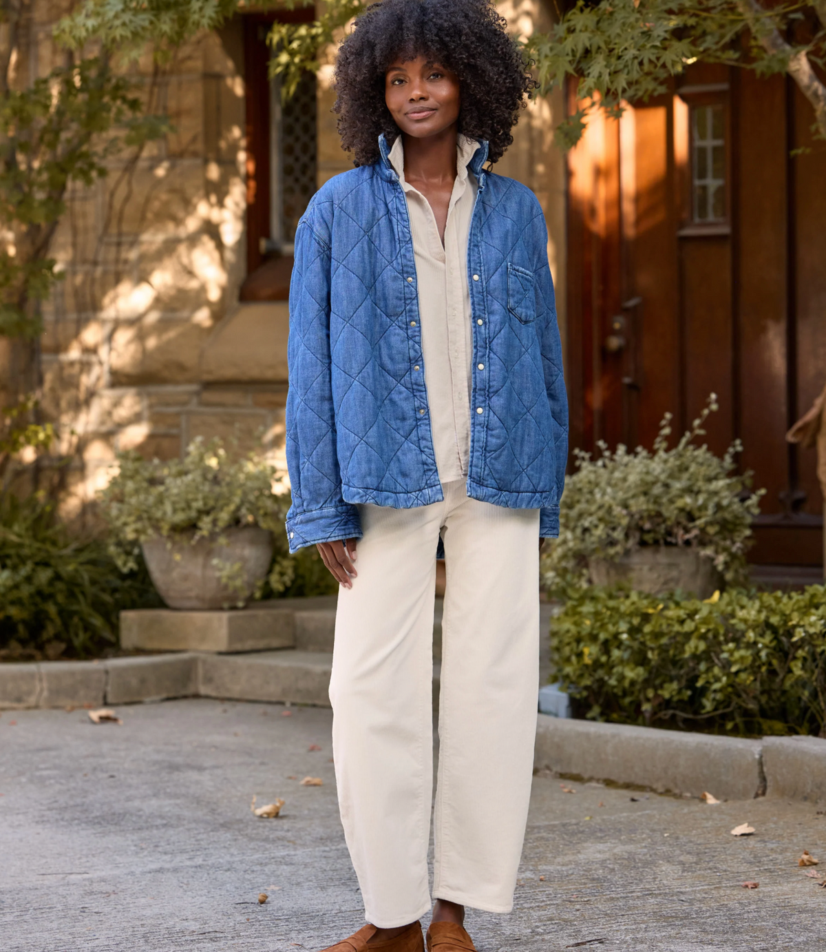Frank & Eileen Quilted Eileen Denim Jacket, image 4 of 4