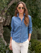 Frank & Eileen Womens Novelty Tops Barry - Tailored Button up Shirt