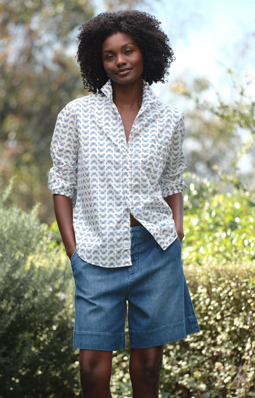 Frank & Eileen Womens Novelty Tops Barry - Tailored Button Up Shirt