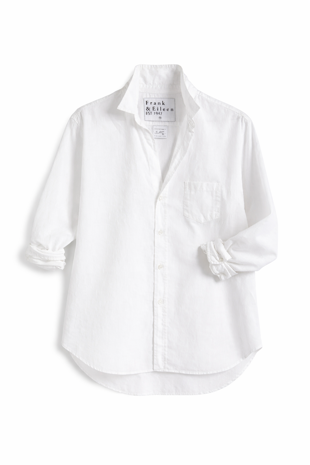 Frank & Eileen Womens Novelty Tops Eileen - Relaxed Button-Up Shirt