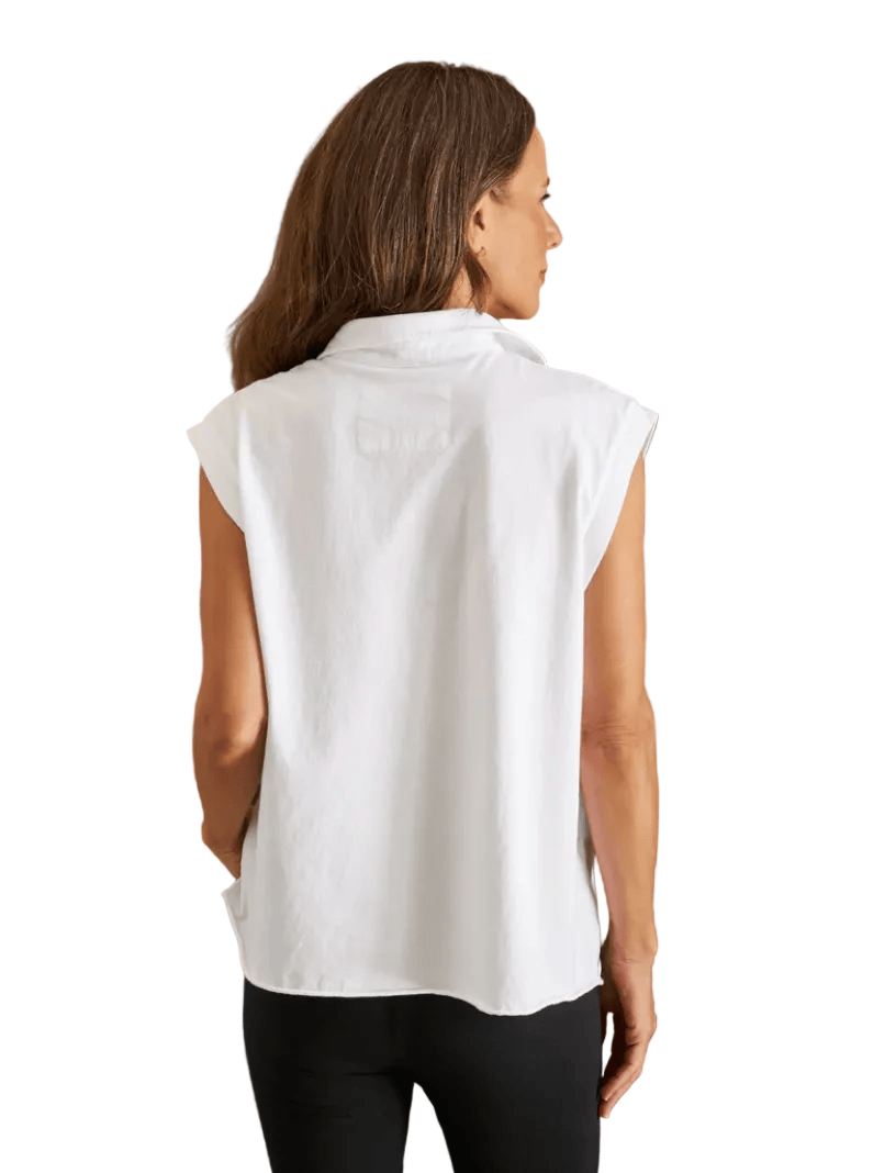 Frank & Eileen Womens Novelty Tops Olivia Popover Collar Tank