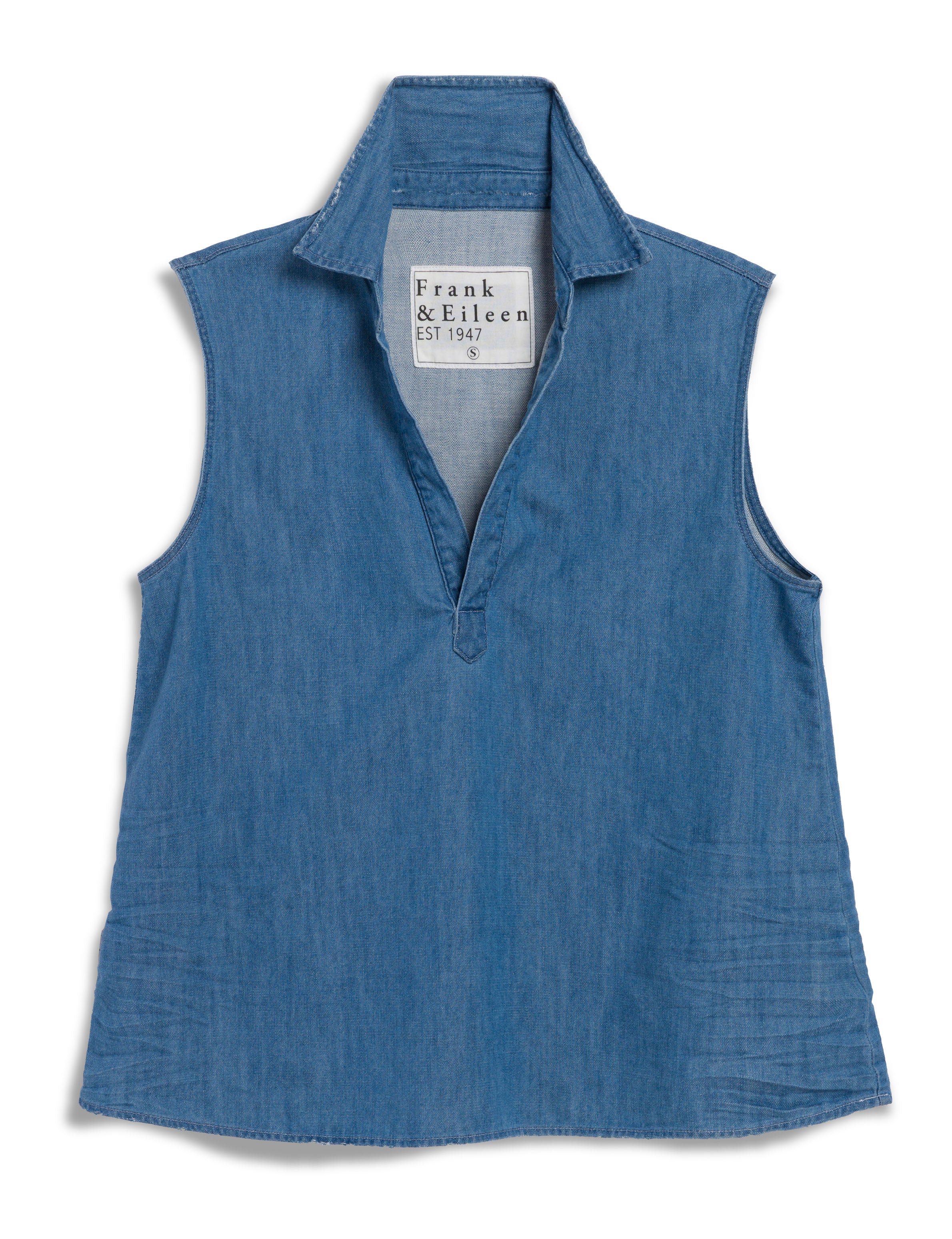 Frank & Eileen Womens Novelty Tops Olivia - Sleeveless Polo Shirt