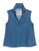 Frank & Eileen Womens Novelty Tops Olivia - Sleeveless Polo Shirt