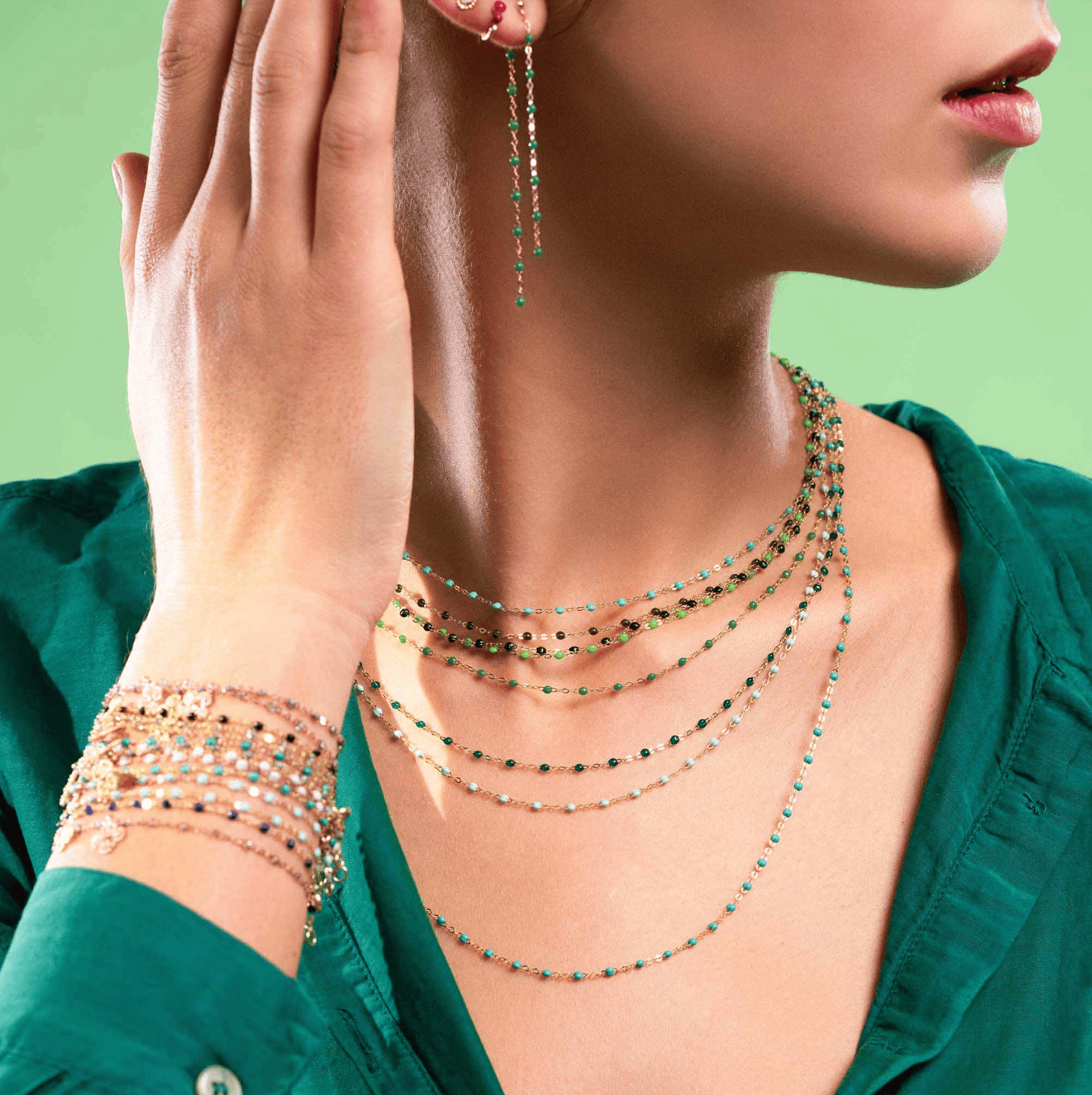 Gigi Clozeau Womens Jewelry Classic Gigi Necklace 17.7"