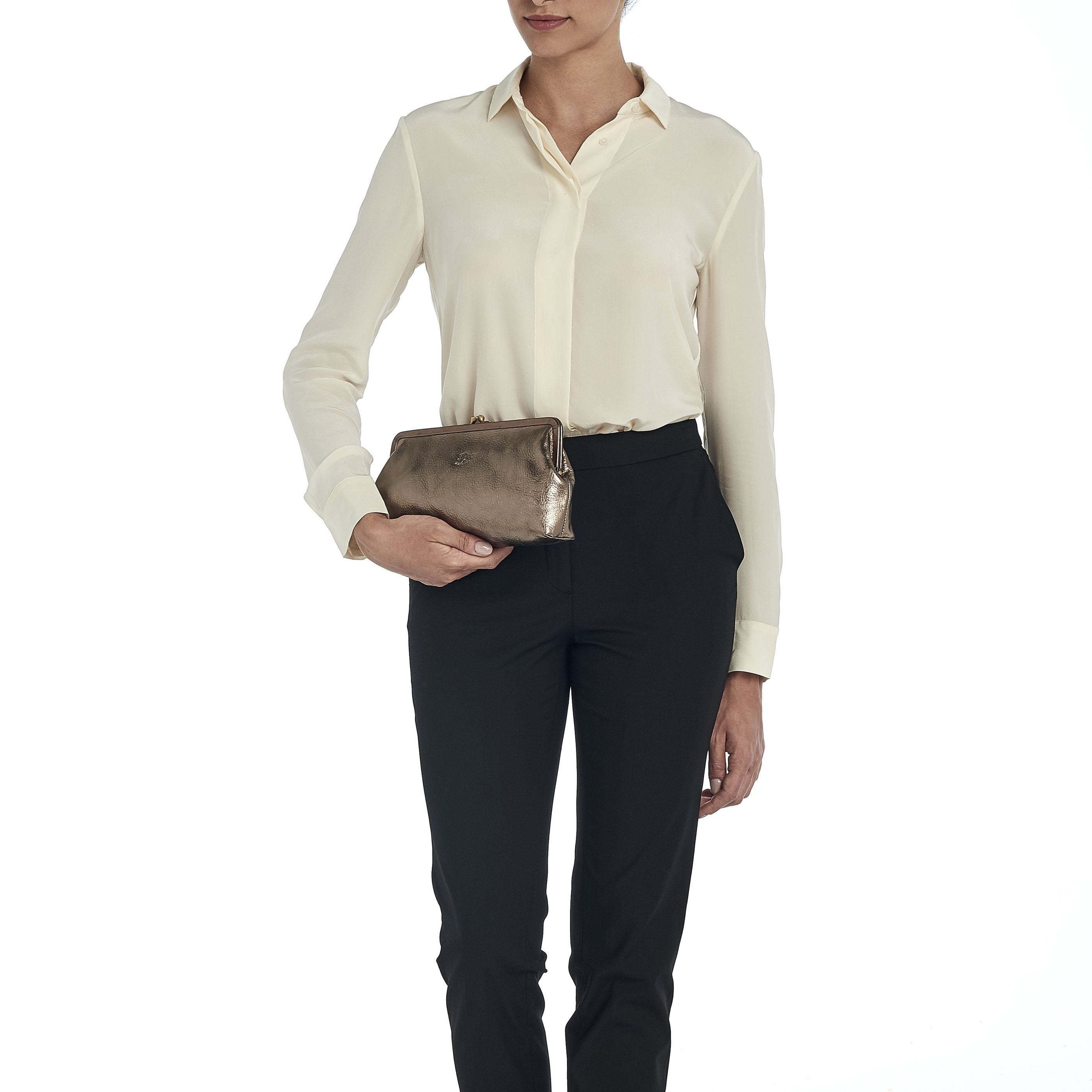 IL BISONTE Womens Accessories Classic Clutch