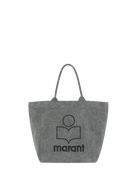 Isabel Marant Womens Accessories Small Yenky - Washed Canvas Tote
