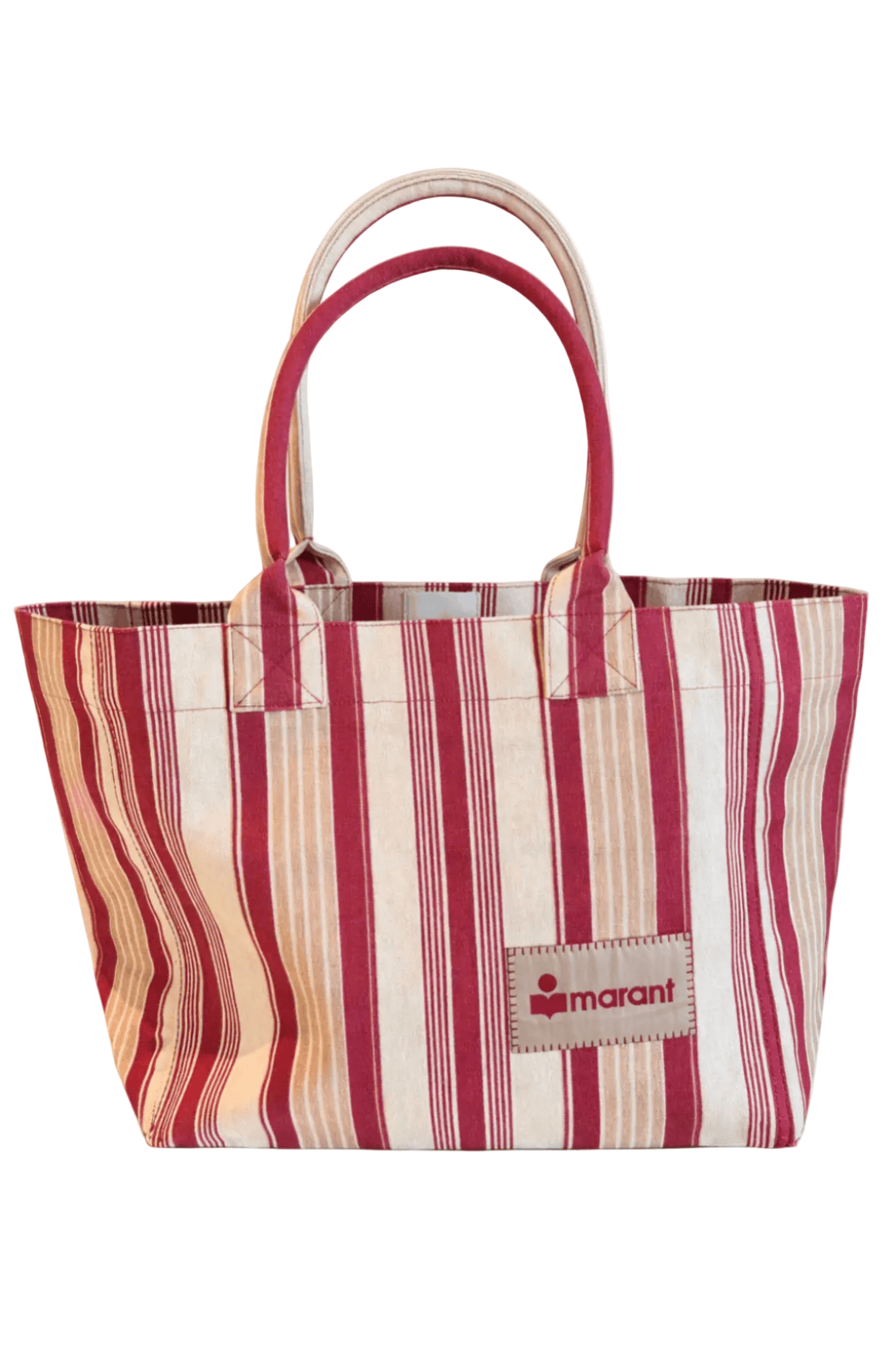 Isabel Marant Womens Accessories Yenky Stripe Zipped Tote
