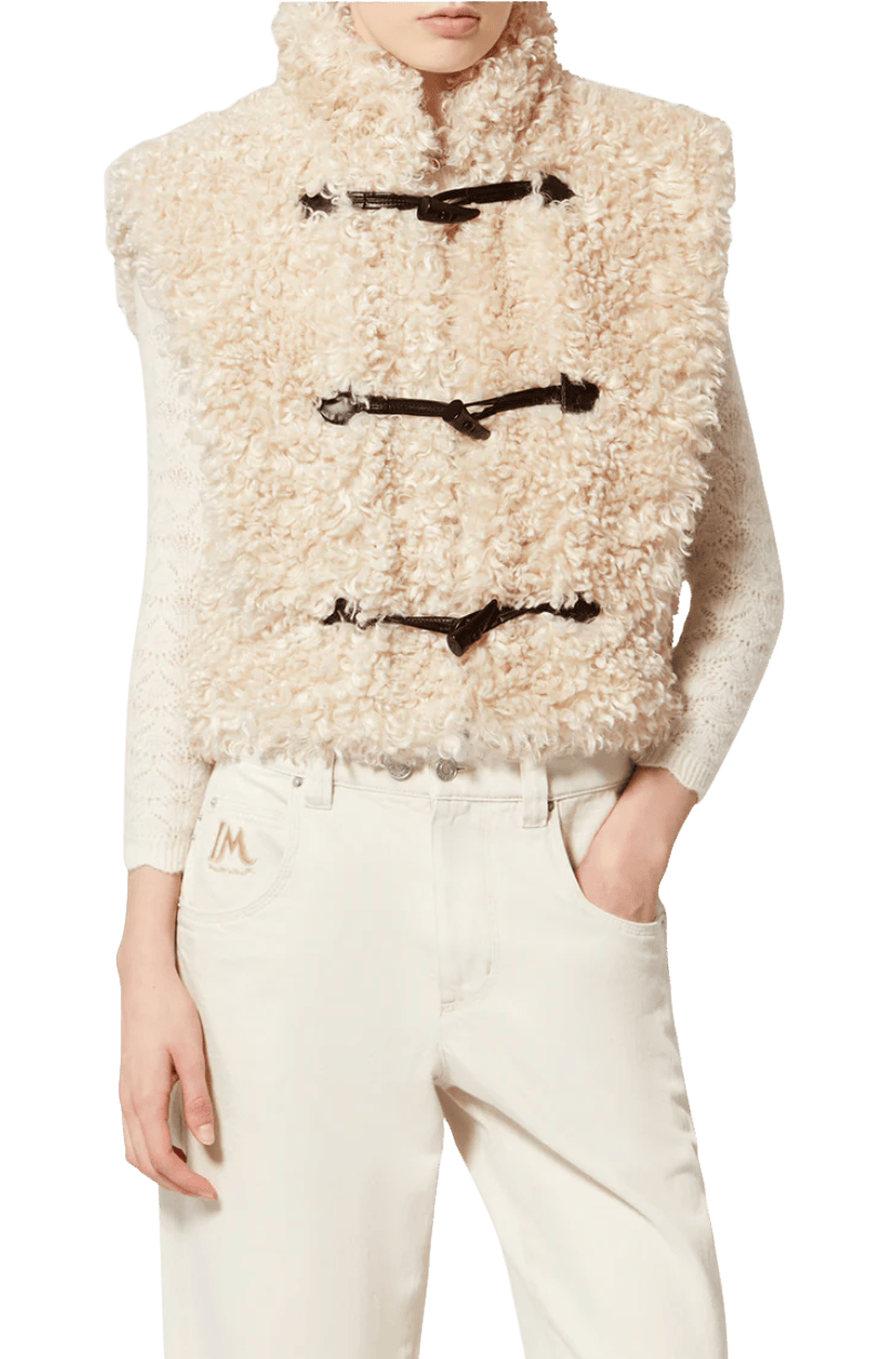 Isabel Marant Womens Jackets Alisa Curly Vest