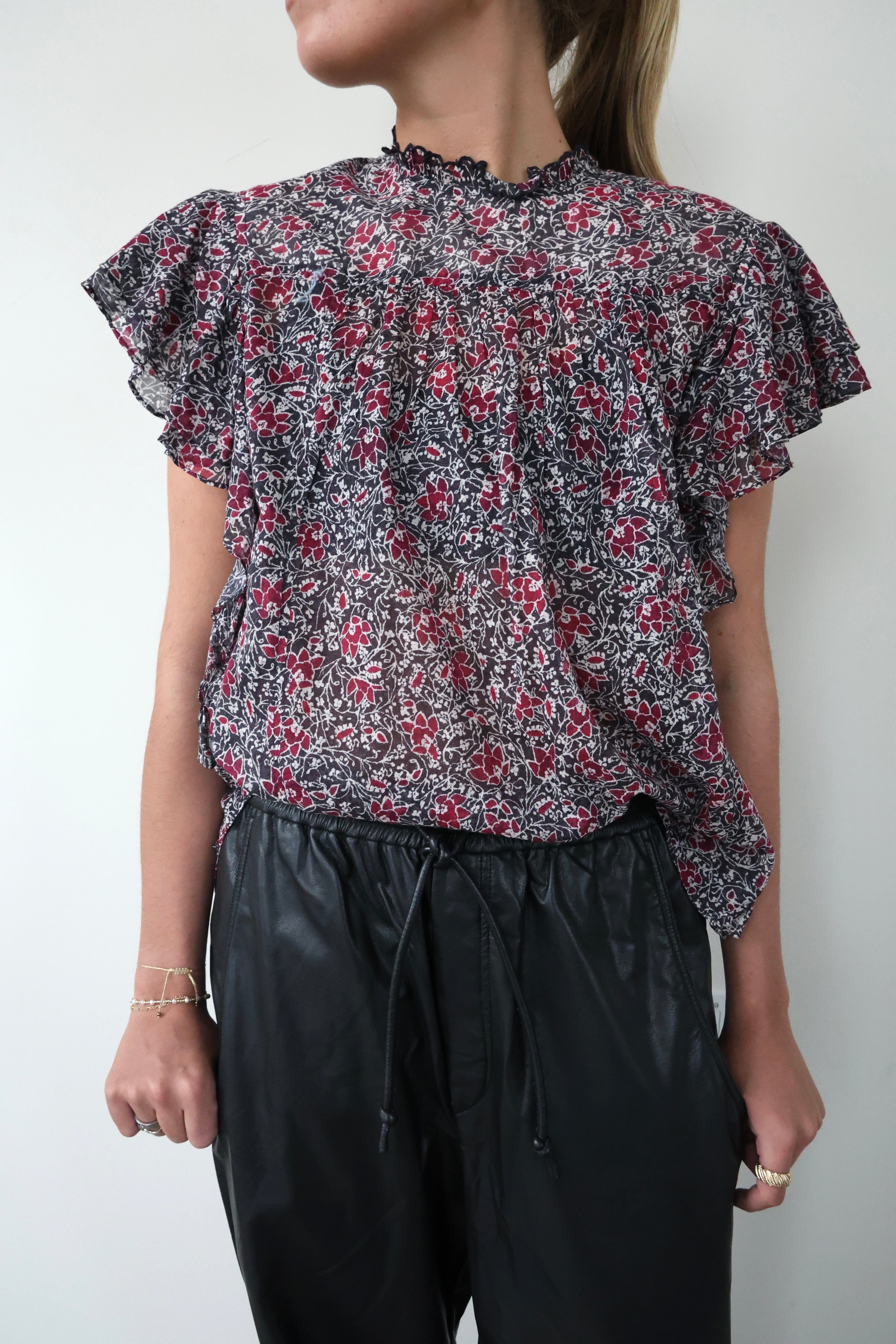 Isabel Marant Womens Novelty Tops Daliyane Blouse