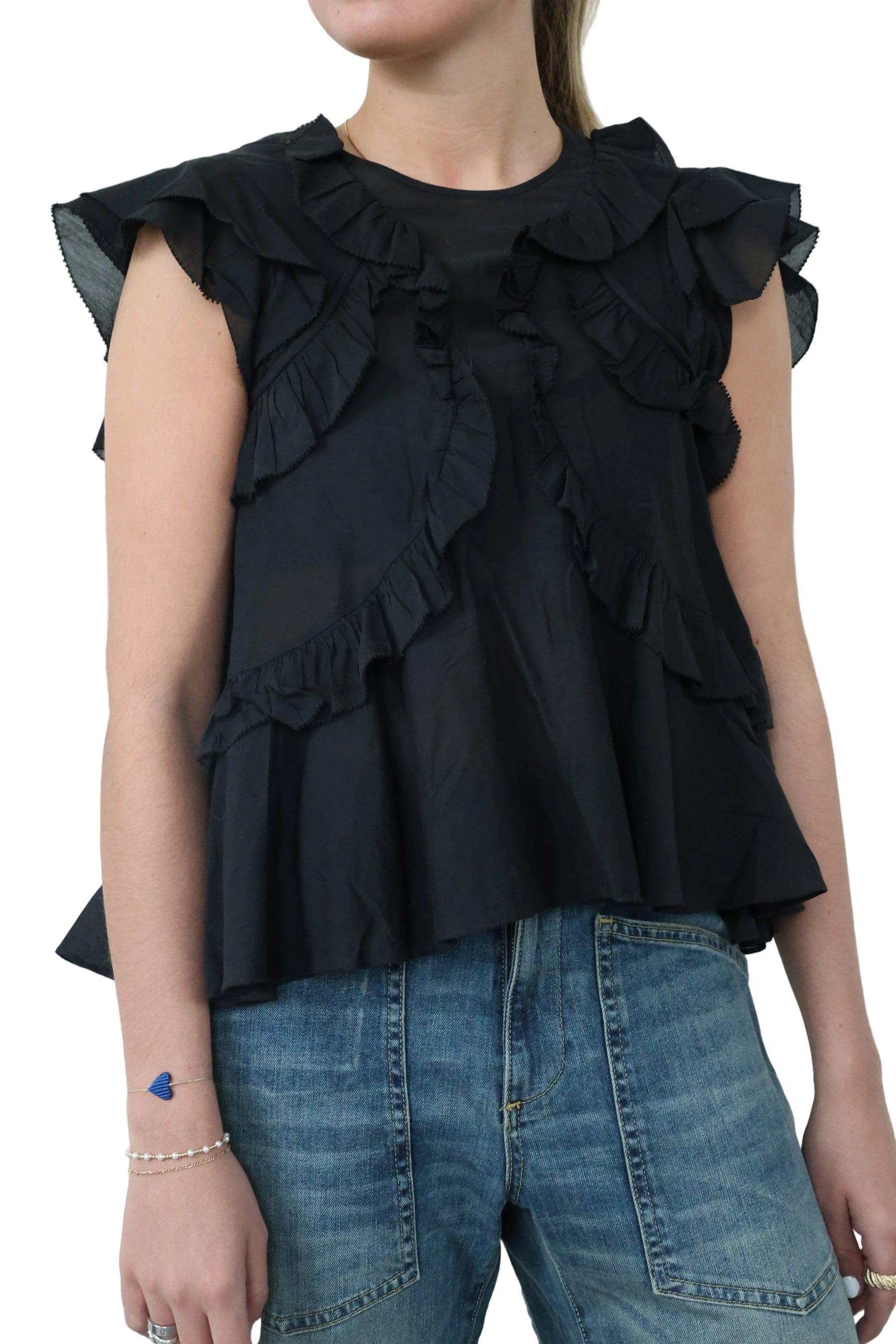 Isabel Marant Womens Novelty Tops Nalou Blouse