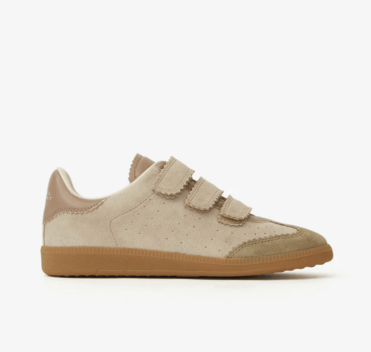 Isabel Marant Womens Shoes Beth Sneaker - Taupe