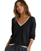 J.A.K. Womens Sweaters XS/S / Charcoal The Leni Sweater