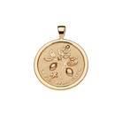 Jane Win Womens Jewelry Gratitude Original Pendant Coin Necklace