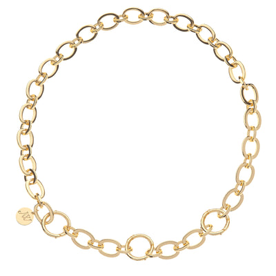 Jane Win Womens Jewelry Lariat Multi-Style Chunky Link Chain