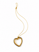Jane Win Womens Jewelry Love You to the Moon and Back Heart Pendant - 16-18"