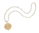 Jane Win Womens Jewelry Sisters Forever Original Coin Necklace
